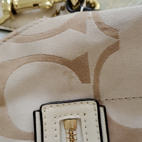 Coach Champagne Arm/Crossbody Purse - Picture 15 of 16